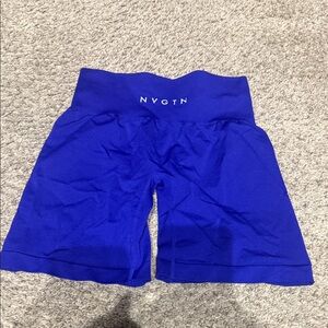 NVGTN Women's Vibrant Blue Bike Shorts
